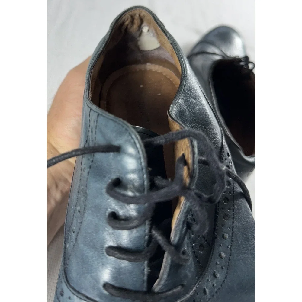 Johnston & Murphy Shoes Mens Size 10 Oxford Brogue‎ Leather Dress Formal Lace Up